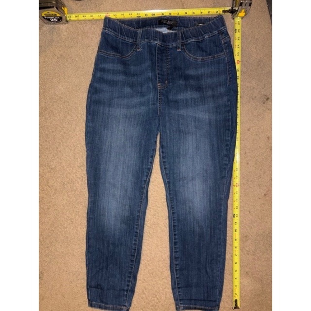 Judy Blue Womens 14W Pull On Skinny Jeans Dark Wash High Rise JB88539 T35-27 - Picture 1 of 4